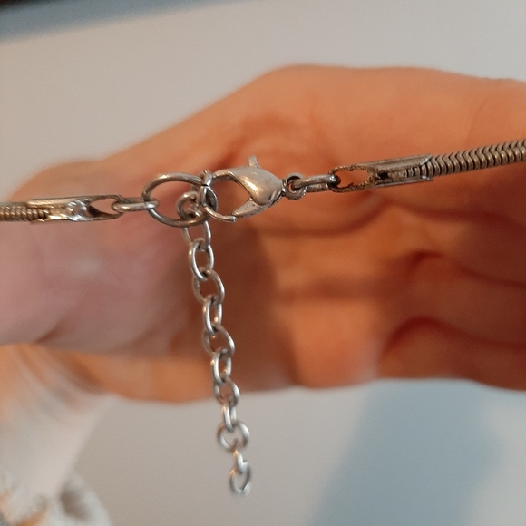 Silver necklace - Picture 4 of 5